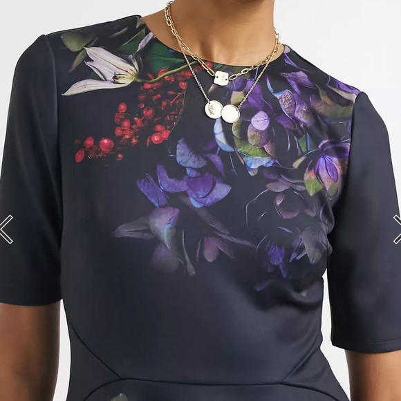 Ted Baker Decadence Skater Dress - Picture 2 of 7